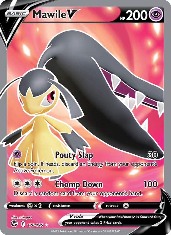 Mawile V Ultra Rare (178/195) swsh12