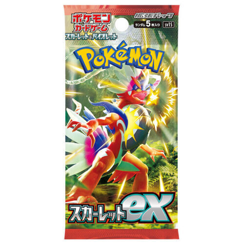 Pokemon Scarlet EX Booster Pack [JP]