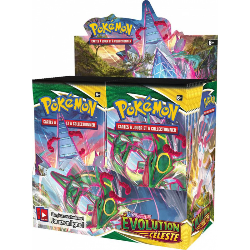 Pokemon Evolution Celeste Display – EB07 FR