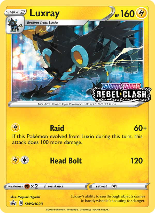 Luxray None (SWSH023/107) swshp