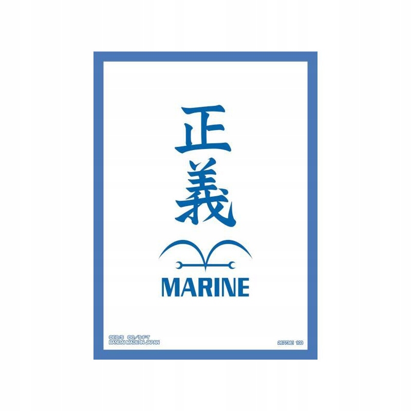 One Piece TCG: Official Card Sleeves V3 (70ct) - Navy