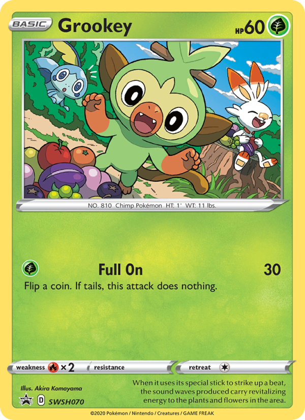 Grookey None (SWSH070/107) swshp