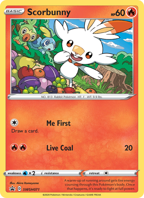 Scorbunny None (SWSH071/107) swshp