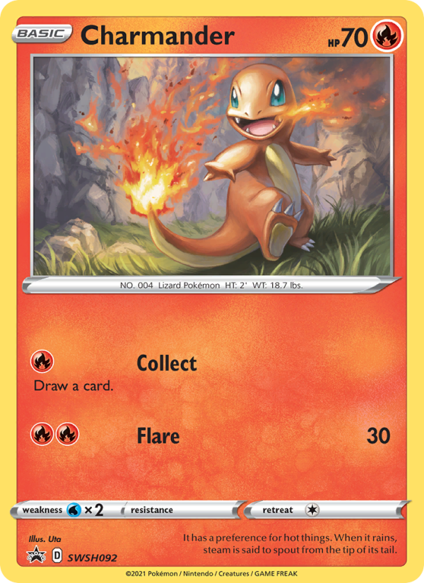 Charmander None (SWSH092/107) swshp