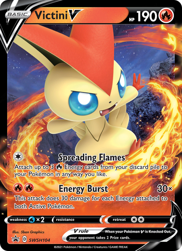 Victini V None (SWSH104/107) swshp