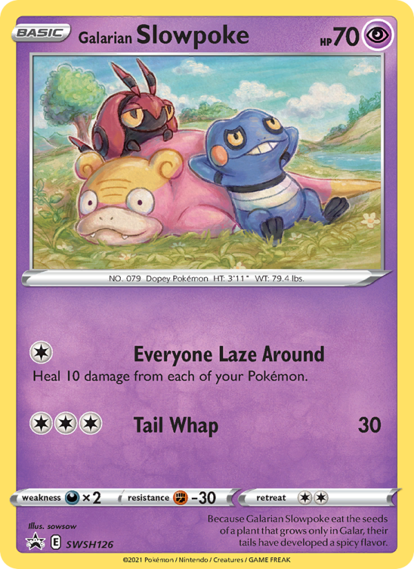 Galarian Slowpoke None (SWSH126/107) swshp