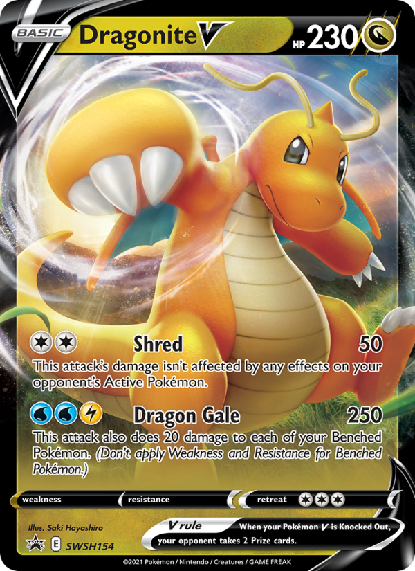 Dragonite V None (SWSH154/107) swshp