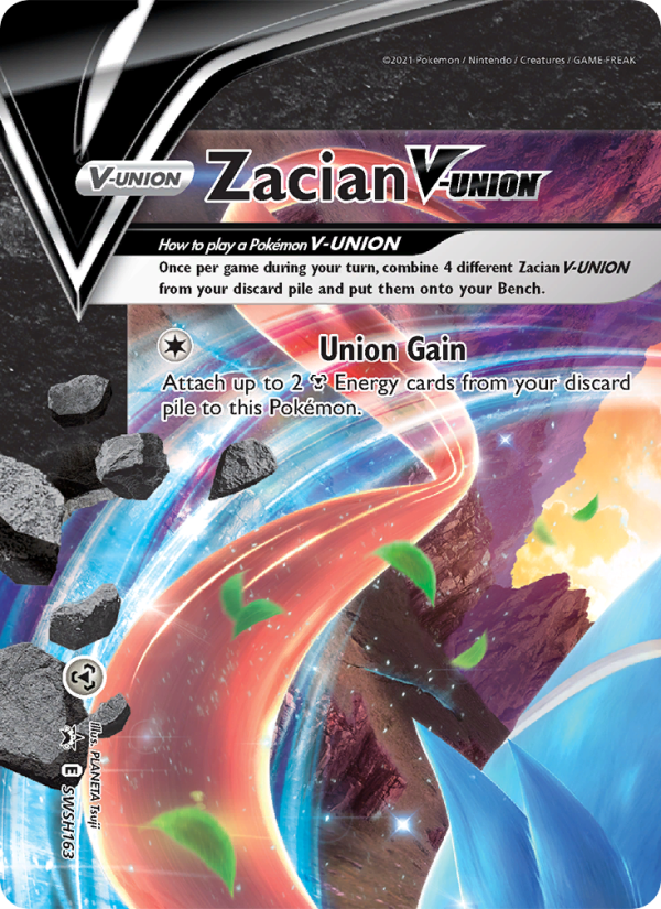 Zacian V-UNION None (SWSH163/107) swshp