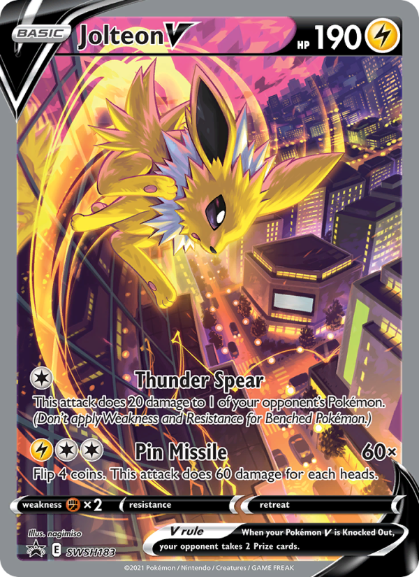 Jolteon V None (SWSH183/107) swshp