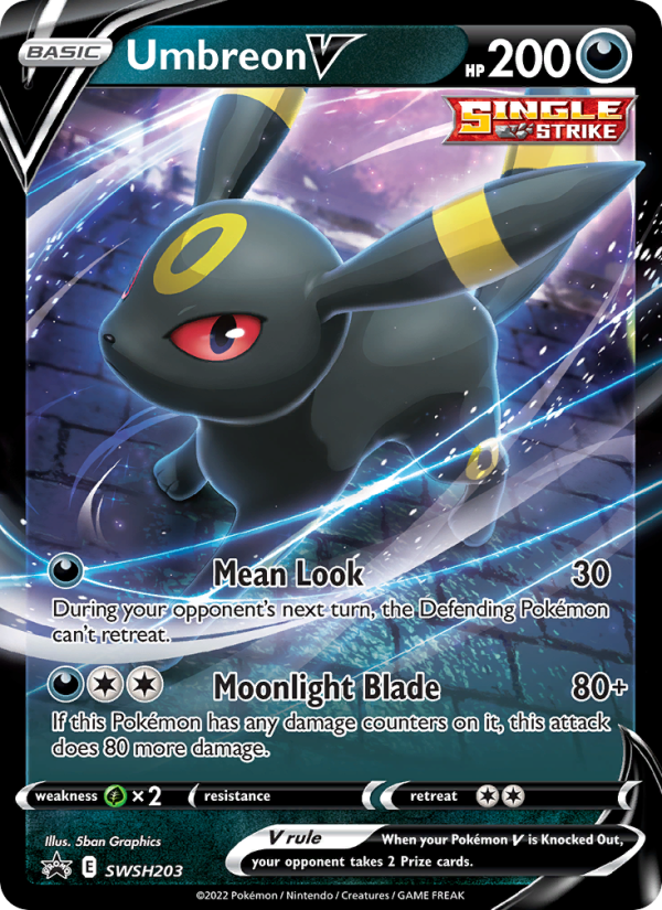 Umbreon V None (SWSH203/107) swshp