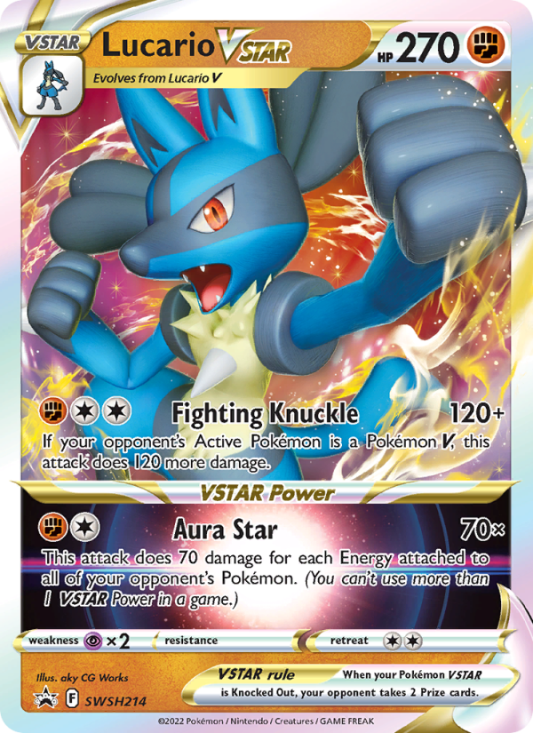 Lucario VSTAR None (SWSH214/107) swshp