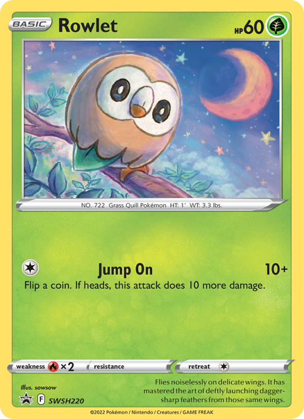 Rowlet None (SWSH220/107) swshp