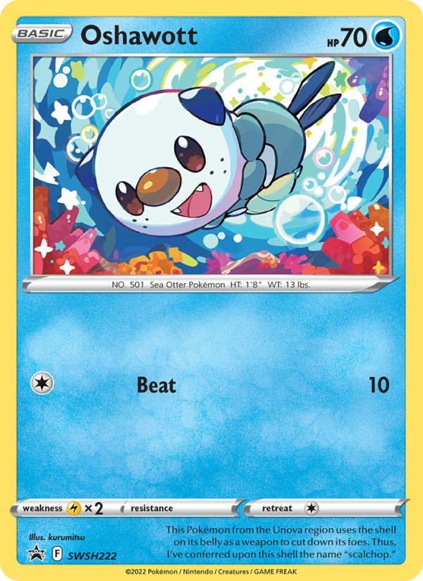 Oshawott None (SWSH222/107) swshp