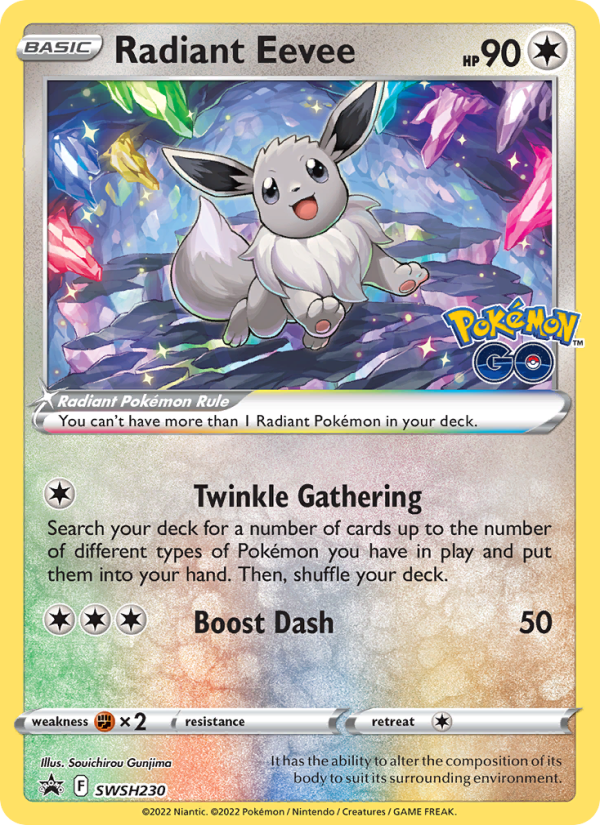 Radiant Eevee Ultra Rare (SWSH230/107) swshp