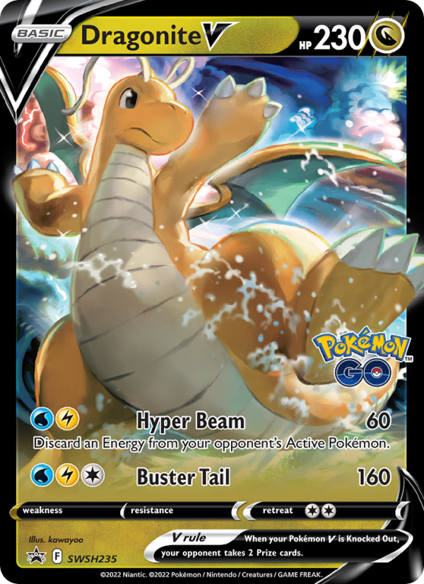 Dragonite V None (SWSH235/107) swshp