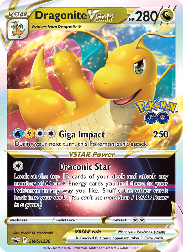 Dragonite VSTAR None (SWSH236/107) swshp