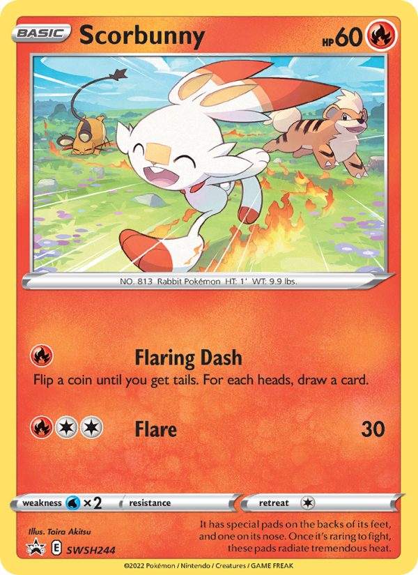 Scorbunny None (SWSH244/107) swshp
