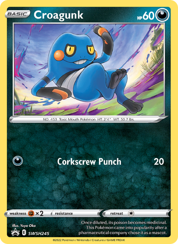 Croagunk None (SWSH245/107) swshp