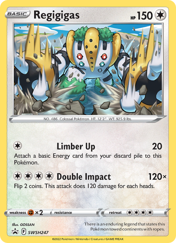 Regigigas None (SWSH247/107) swshp
