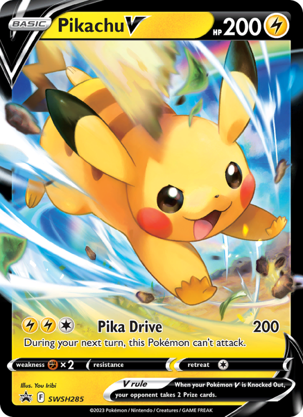 Pikachu V None (SWSH285/107) swshp