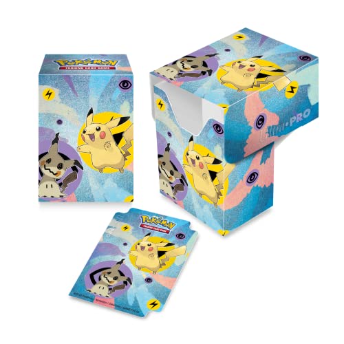 Pokemon Pikachu & Mimikyu Full View Deck Box