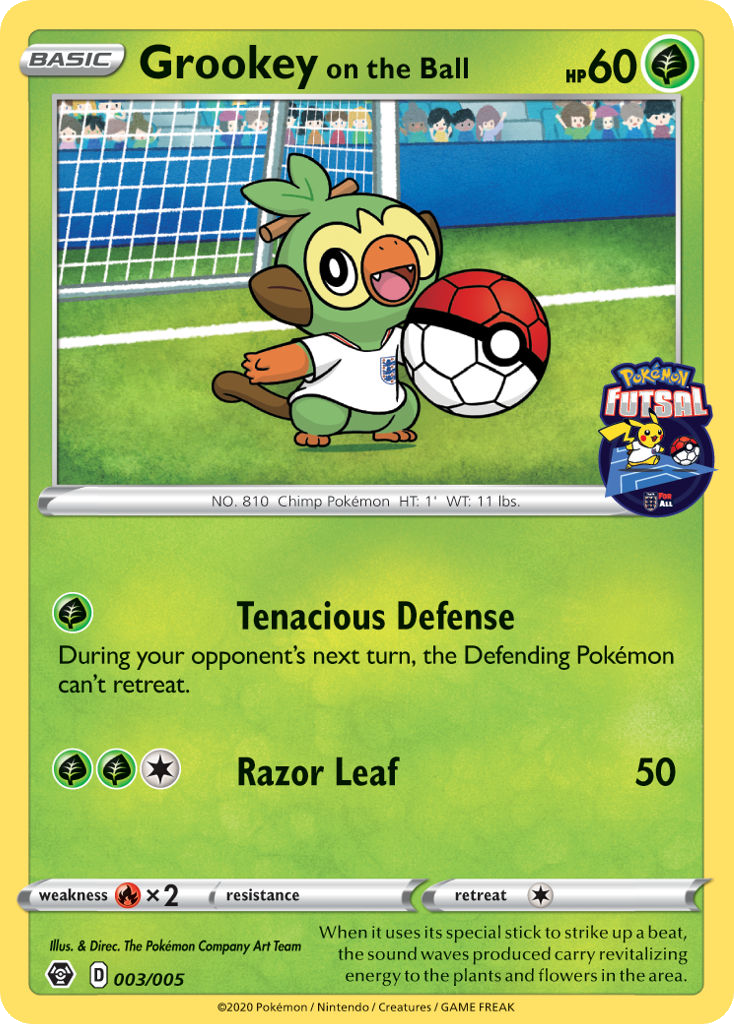 Grookey on the Ball None (3/5) fut2020
