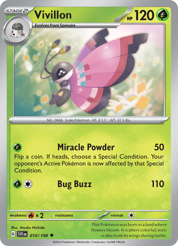 Vivillon Uncommon (010/198) sv01
