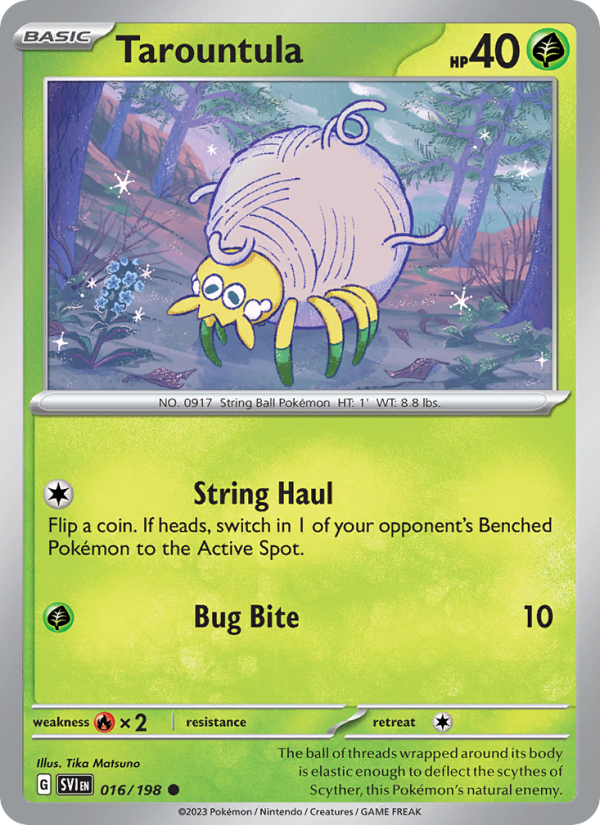 Tarountula Common (016/198) sv01