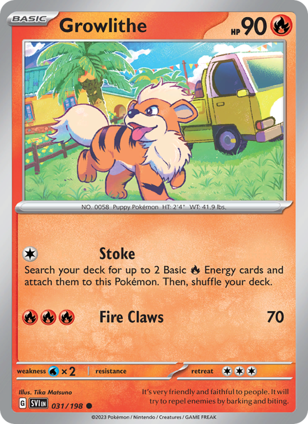 Growlithe Common (031/198) sv01