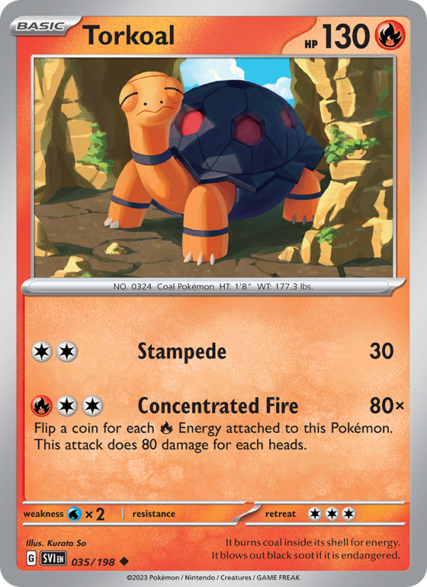 Torkoal Uncommon (035/198) sv01