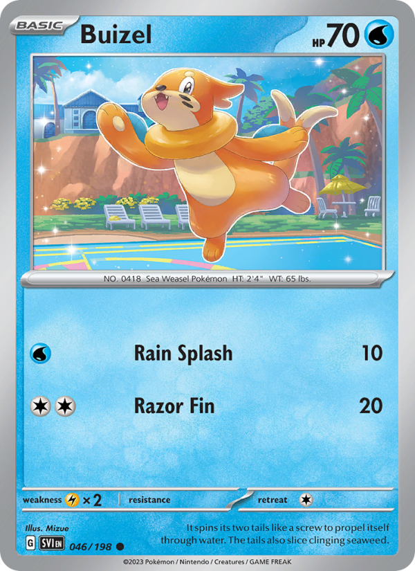 Buizel Common (046/198) sv01