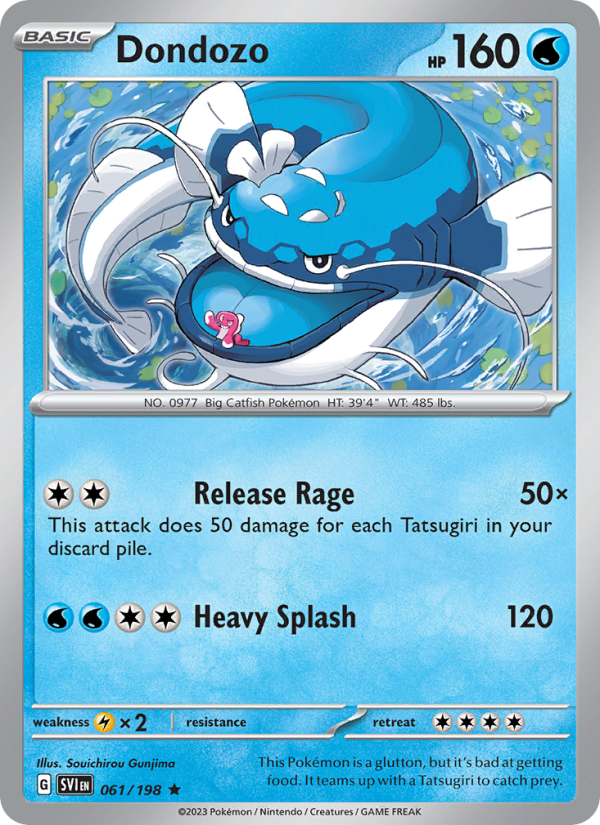 Dondozo Rare (061/198) sv01
