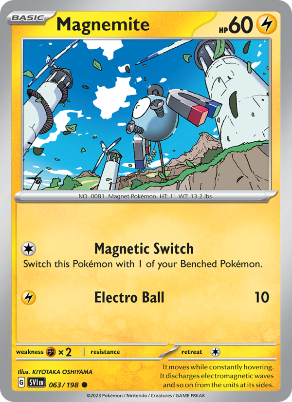 Magnemite Common (063/198) sv01