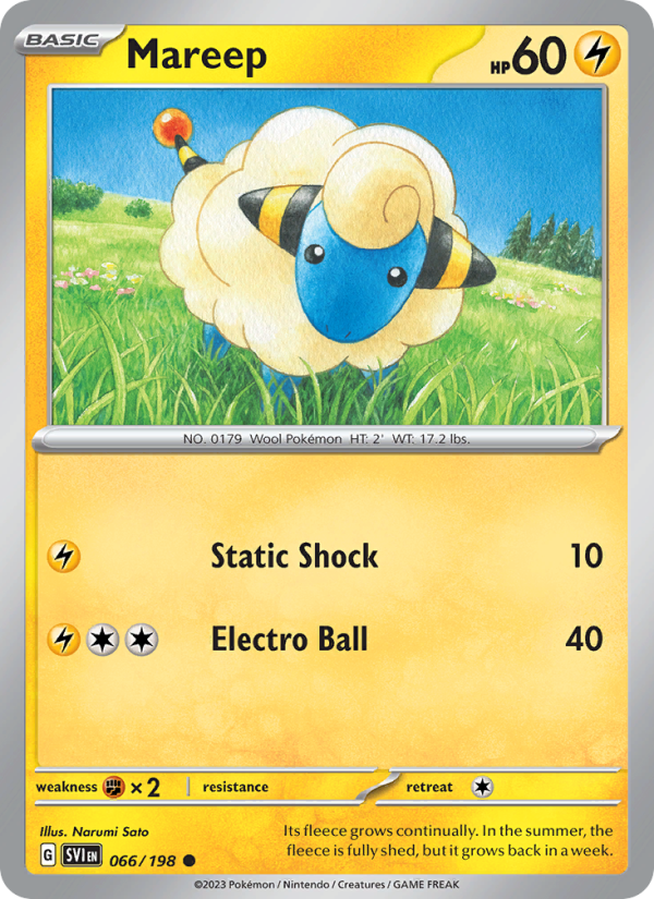 Mareep Common (066/198) sv01