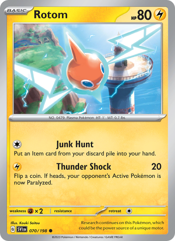 Rotom Common (070/198) sv01