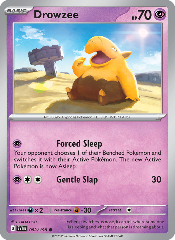 Drowzee Common (082/198) sv01