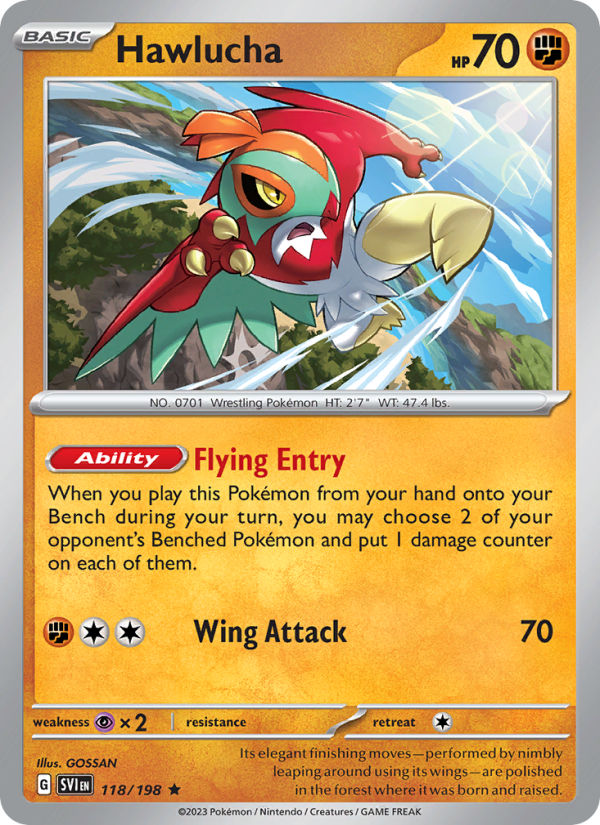 Hawlucha Rare (118/198) sv01