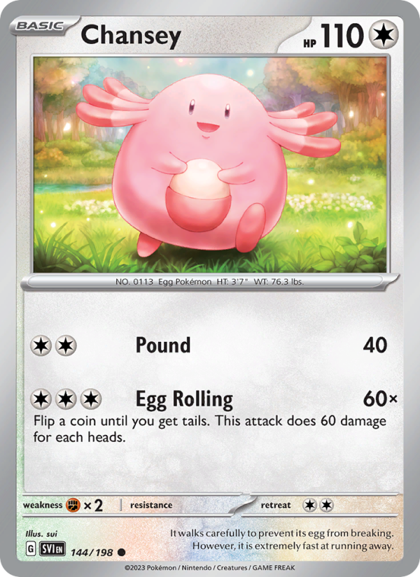 Chansey Common (144/198) sv01