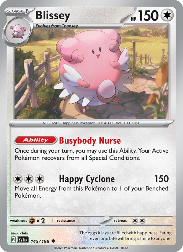Blissey Uncommon (145/198) sv01