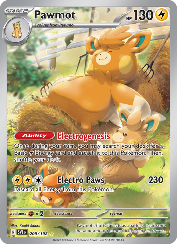 Pawmot Illustration rare (209/198) sv01