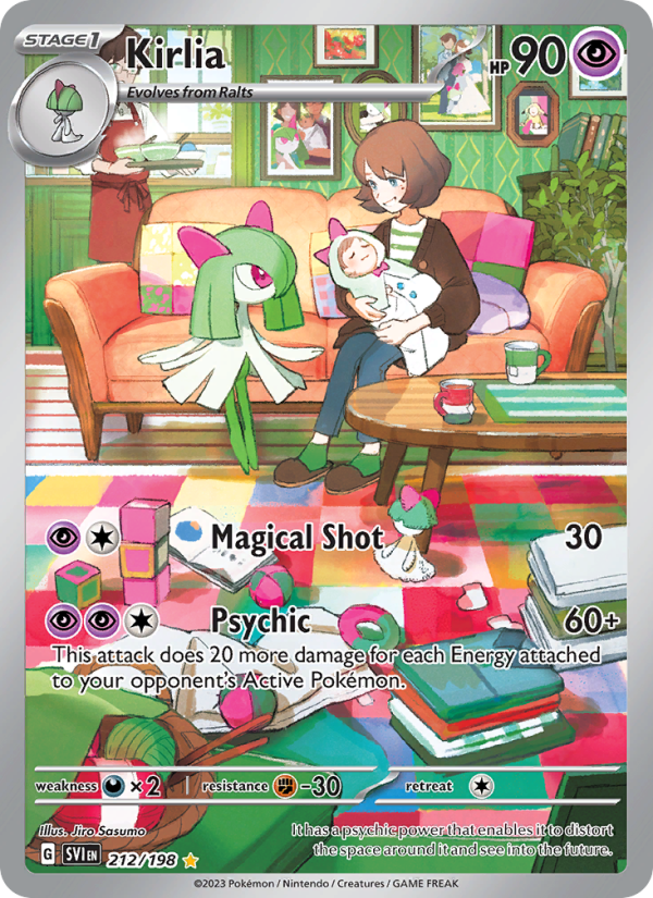 Kirlia Illustration rare (212/198) sv01