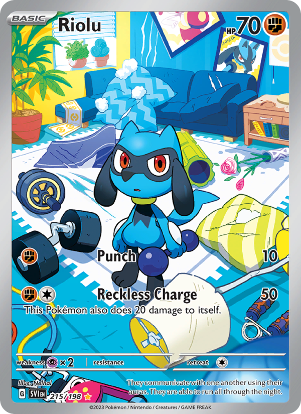 Riolu Illustration rare (215/198) sv01