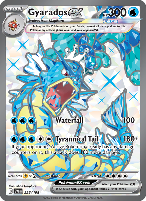 Gyarados ex Ultra Rare (225/198) sv01