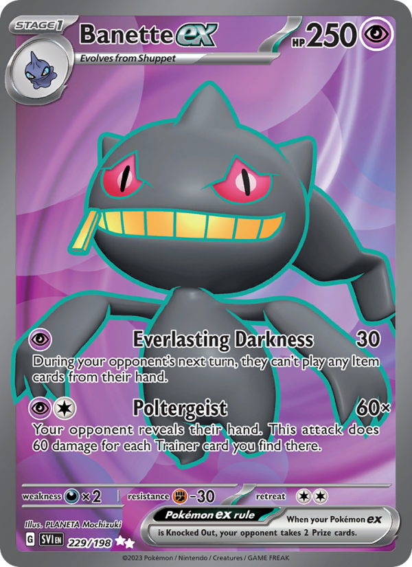 Banette ex Ultra Rare (229/198) sv01