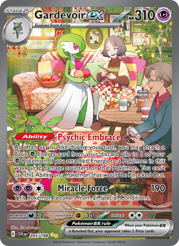 Gardevoir ex Special illustration rare (245/198) sv01