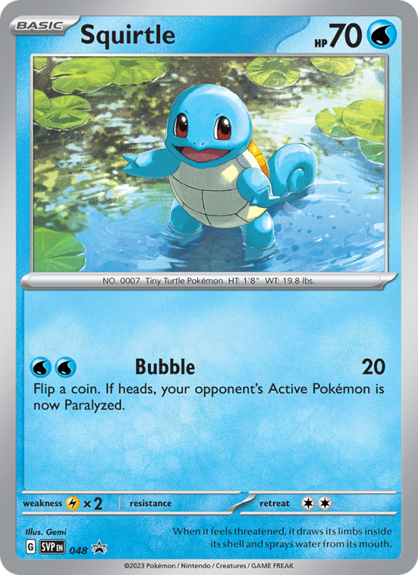Squirtle None (048/0) svp