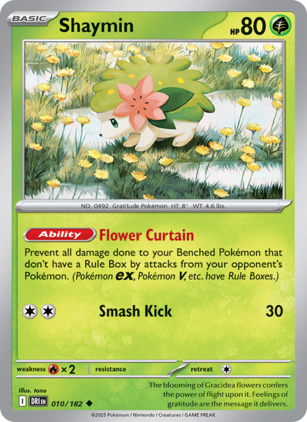 Shaymin Uncommon (010/182) sv10