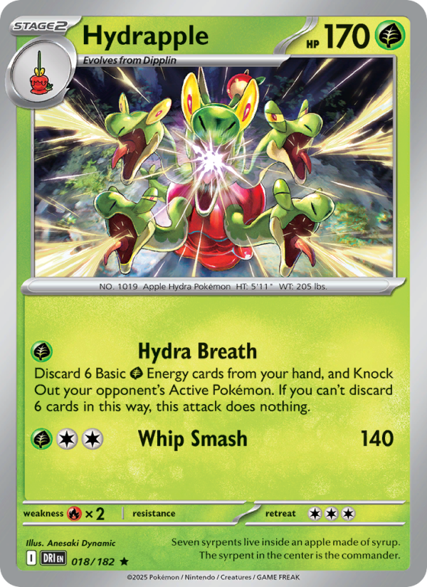 Hydrapple Rare (018/182) sv10