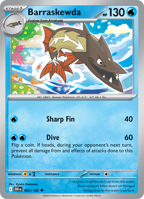 Barraskewda Uncommon (063/182) sv10