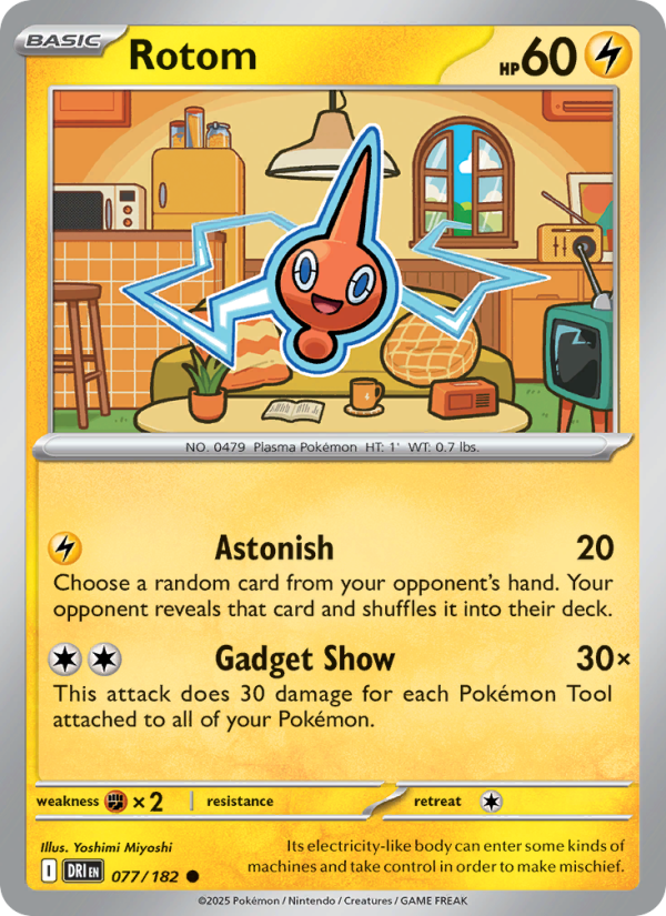 Rotom Common (077/182) sv10